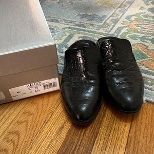 Robert Clergerie Alice Mule Black sz 6.5
